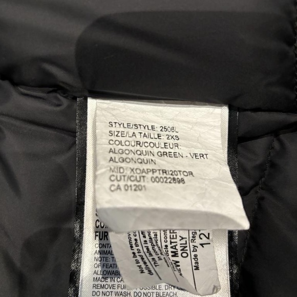 Canada Goose Kensington Parka in Algonquin Green XXS - Picture 7 of 8